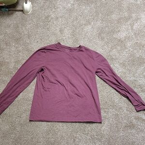 Apt. 9 Premier Flex Maroon/Purple Long sleeve Shirt